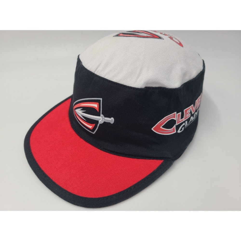 Cleveland Gladiators Painters Cap Flex Fitted (Seems S-M) Hat AFL Football Black